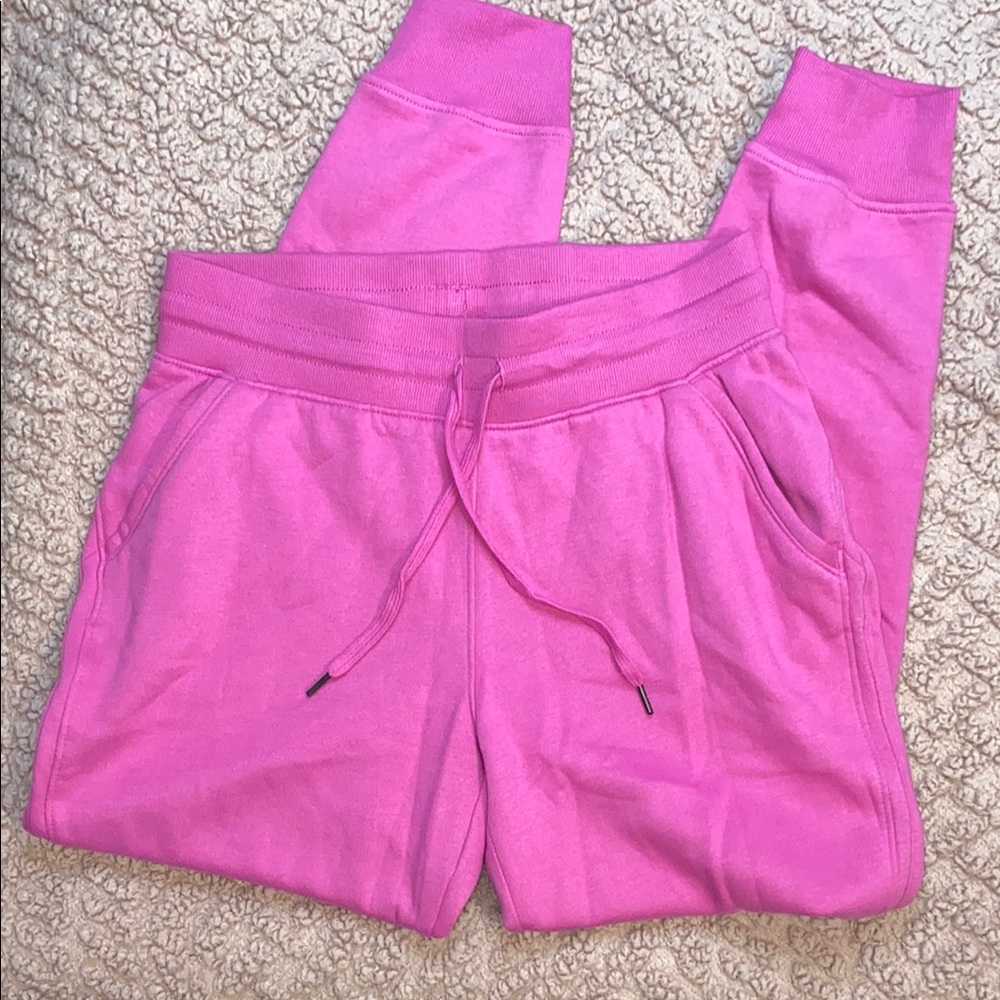 NEW Tek Gear Women's Pink Jogger Pants Pink M